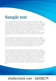 Business blank template