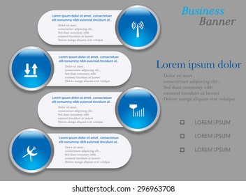 Business Blue Flyer
