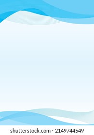 Business blue technology lines vector background