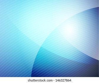 Business blue wave
