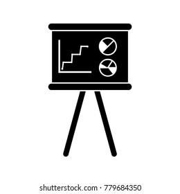 business board presentation graphs statistics