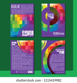 Business bokklet Stylish and modern vector set