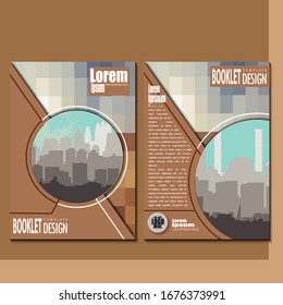 Business bokklet Stylish and modern vector set