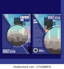 Business bokklet Stylish and modern vector set