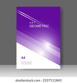 Business Book cover design modern. Annual report. Brochure template, catalog. Simple Flyer promotion. magazine. Vector illustration