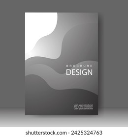 Business Book cover design modern style for Brochure template, Poster, magazine. Vector illustration