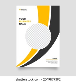 Business Book Cover Design Template Corporate Stock Vector (Royalty ...