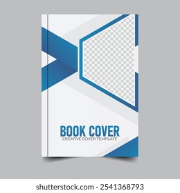 Business book cover new annual report, print-ready business cover design, book cover design ai file print-ready, company profile
