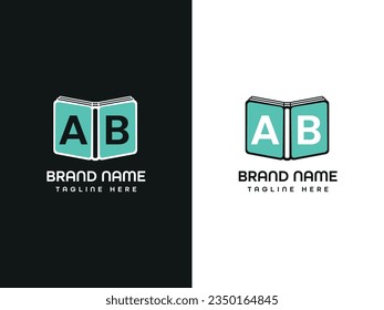 business book latter logo design