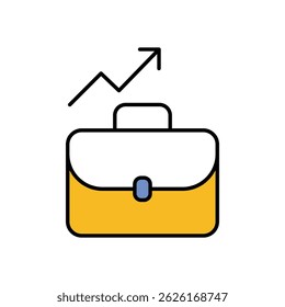 Business Boost Symbol, Vektorgrafik
