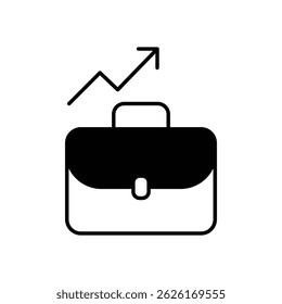 Business Boost Symbol, Vektorgrafik