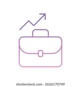 Business Boost Symbol, Vektorgrafik