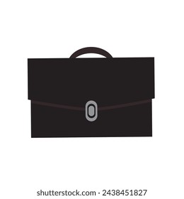 Business Briefcase Bag Icon Vector Illustration