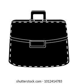 business briefcase flat icon