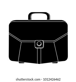 business briefcase flat icon