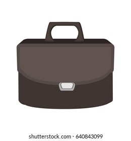 business briefcase flat icon