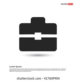Business briefcase icon 
