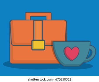 business briefcase icon