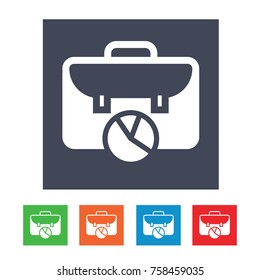 business briefcase icon