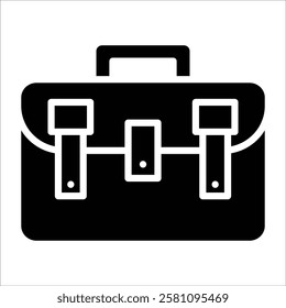 Business Briefcase Icon Element For Design