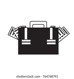 business briefcase icon image