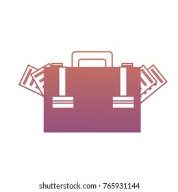 business briefcase icon image