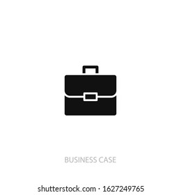 Business briefcase icon. New trendy business briefcase vector illustration symbol