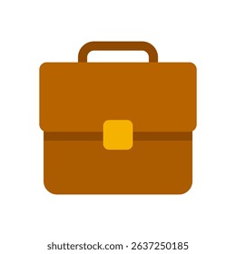 Business briefcase icon stands tall illustration design element