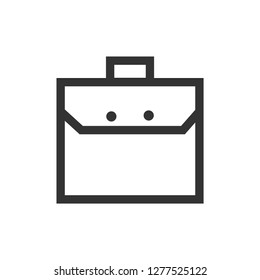 business briefcase icon vector