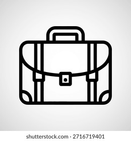 Design de vetor de ícone de porta-arquivos de negócios