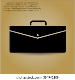 Business Briefcase icon vector illustration