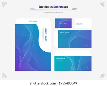 Business Briefcase Illustration Set Collection 
