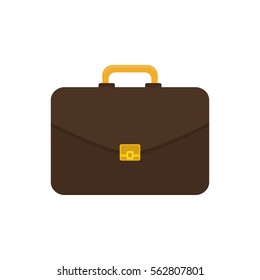 Business briefcase isolated icon vector illustration graphic design