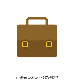 Business briefcase isolated icon vector illustration graphic design