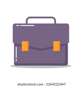 business briefcase isolated vector illustration