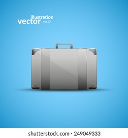 Business briefcase, modern vector icon, graphic design, stylish concept eps10