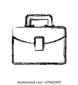business briefcase portfolio accessory icon