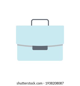 Business Briefcase, suitcase icon in color icon, isolated on white background 