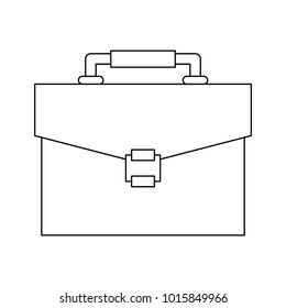 Business briefcase symbol