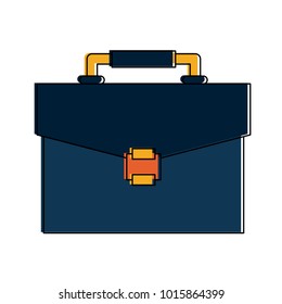 Business briefcase symbol