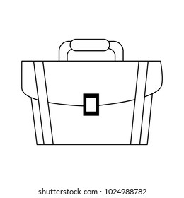 Business briefcase symbol