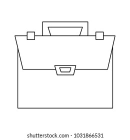 Business briefcase symbol