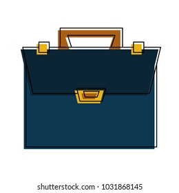 Business briefcase symbol