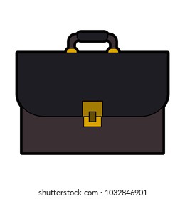 Business briefcase symbol