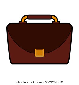 Business briefcase symbol
