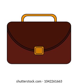 Business briefcase symbol