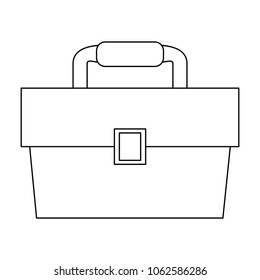 Business briefcase symbol
