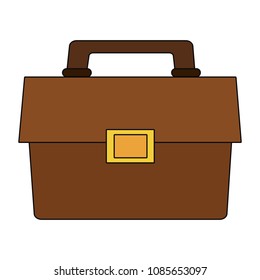Business briefcase symbol