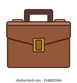 Business briefcase symbol