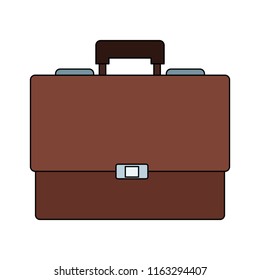 Business briefcase symbol